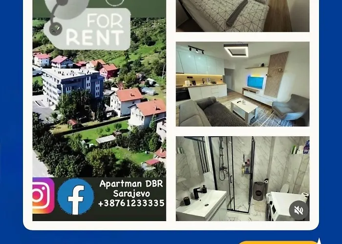 Apartman Dbr -Dobrinja Sarajevo-Free Garage