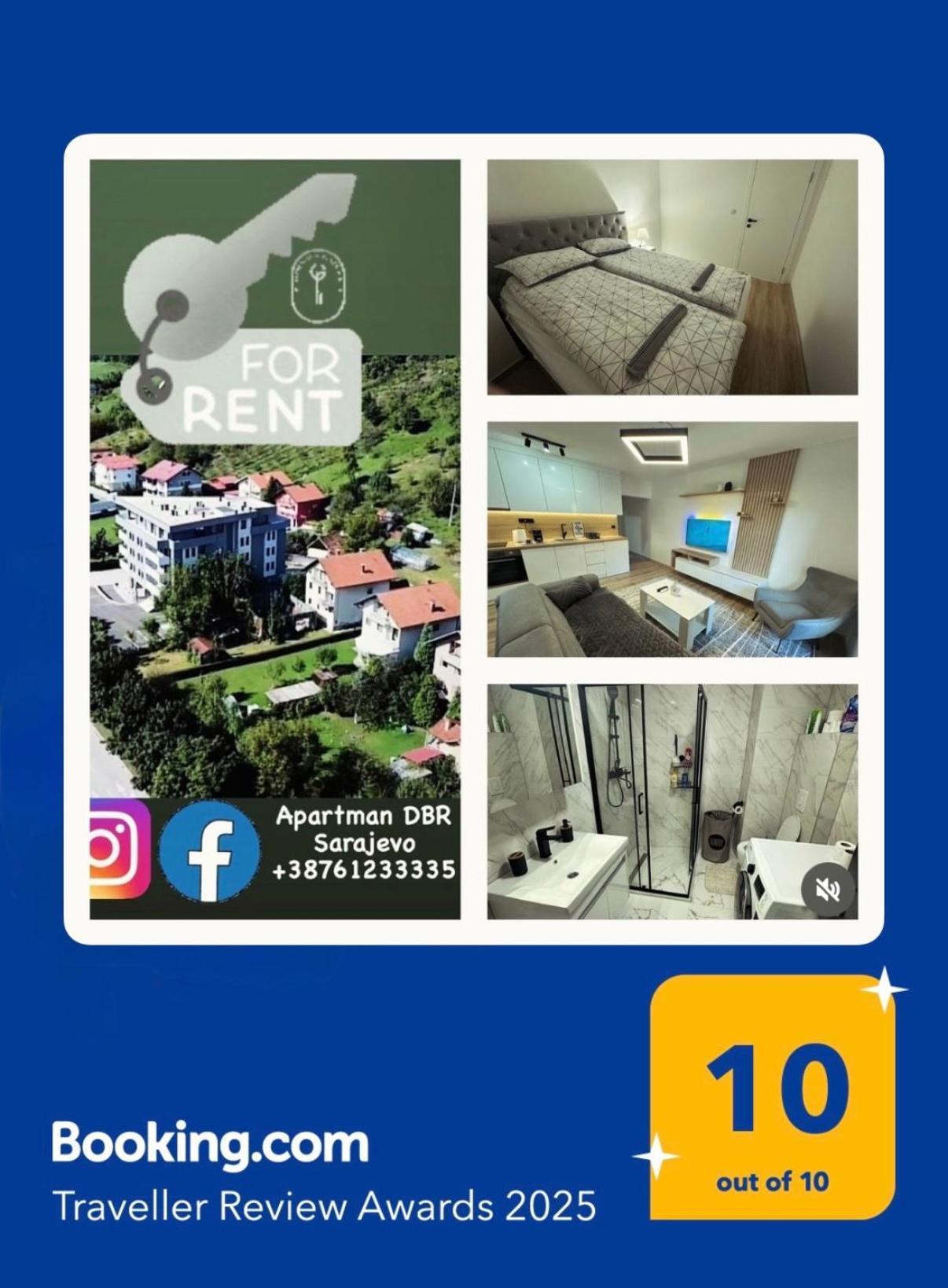 Apartment Dbr -dobrinja Sarajevo-free Garage SJJ